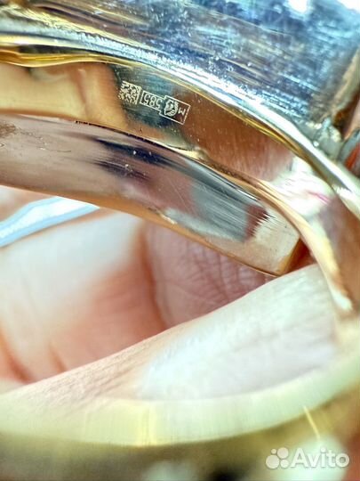 Кольцо с бриллиантами 1 карат