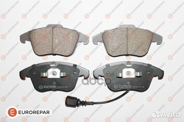 Колодки тормозные дисковые 1623055280 eurorepar