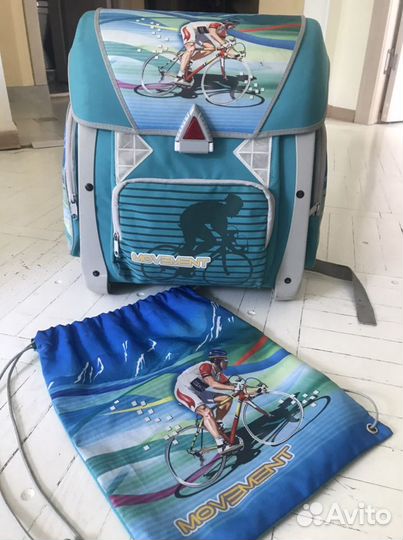 Рюкзак школьный с мешком для формы