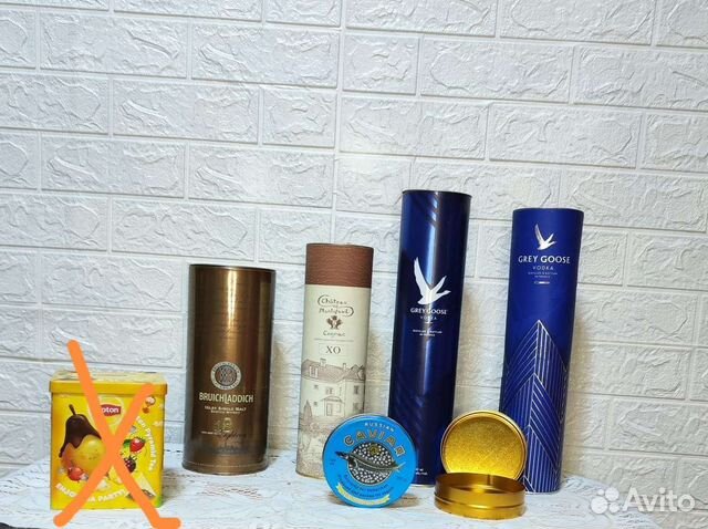 Жестяные банки - тубусы, стеклянные банки, бутылки