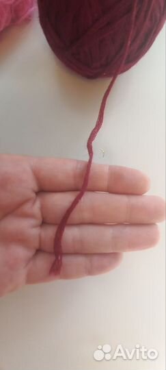 Пряжа нитки для вязания 625 г пакетом новые и бу