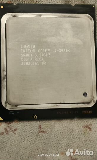 Процессор intel core i7 3930k