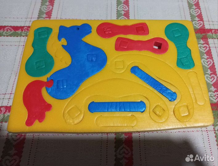 Мягкий конструктор лошадка