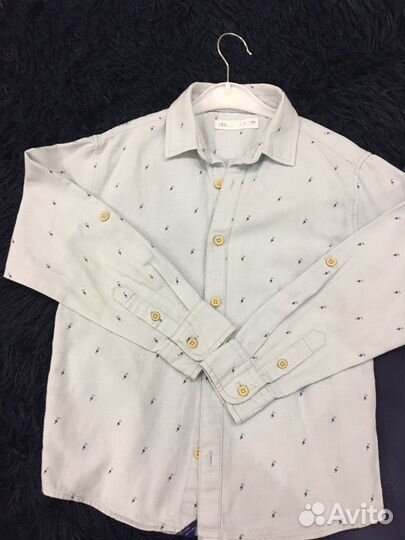 Рубашки на мальчика 122 128