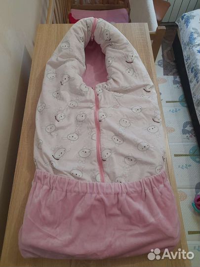 Комплект на выписку для девочки