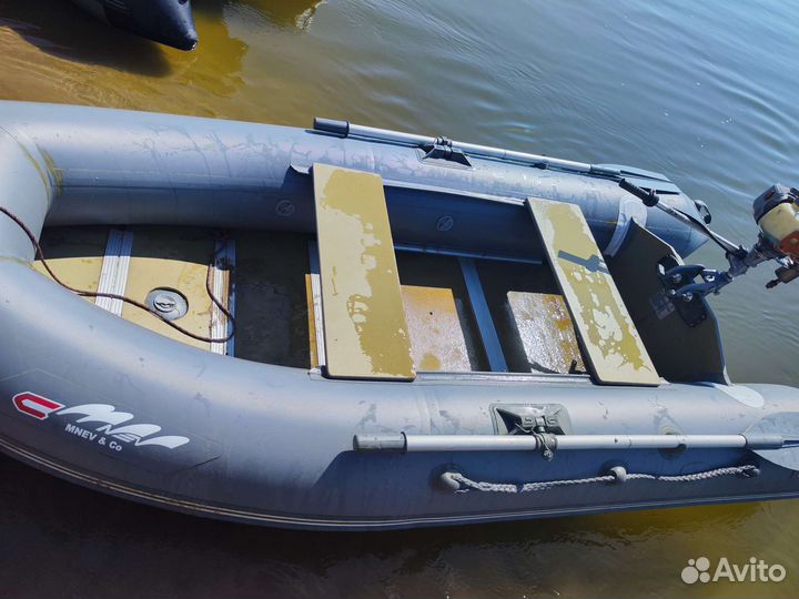 Надувная лодка пвх с мотором