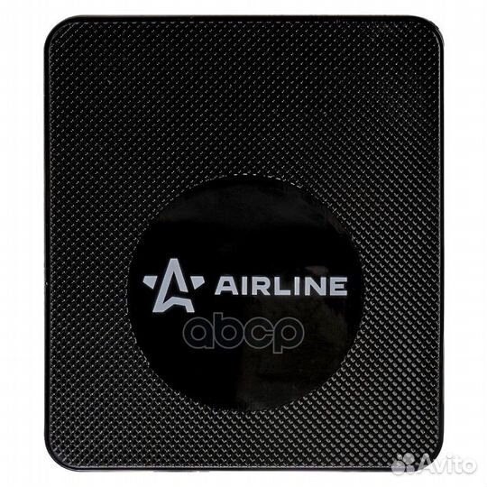 Коврик липучка чёрный большой 138*160 мм