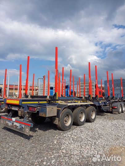 Полуприцеп лесовоз (сортиментовоз) Steelbear PF-41L, 2019