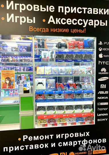 Ремонт игровых приставок и джойстиков PS4 PS3 Xbox