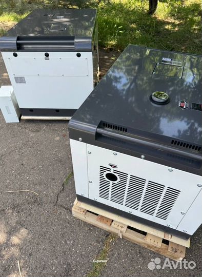 Дизельный генератор 12 кВт g-power DG14000SE3