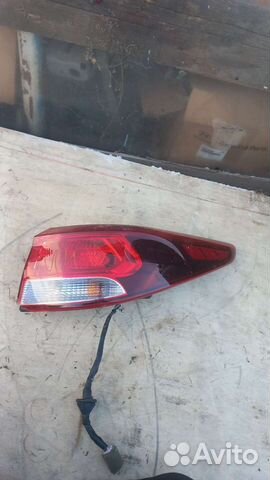 Фонарь правый наружный kia rio 4