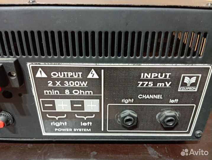 Усилитель для колонок 600w