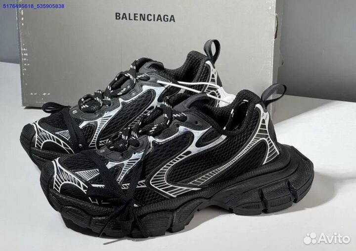 Кроссовки Balenciaga 3xl black-white (Арт.70412)