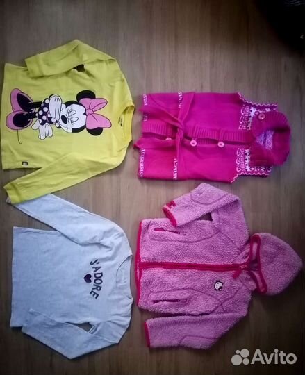 Пакет вещей на девочку110/116
