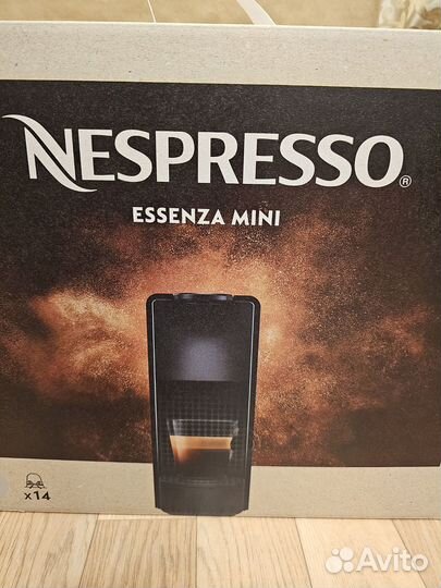 Кофемашина новая Nespresso Essenza Mini Silver