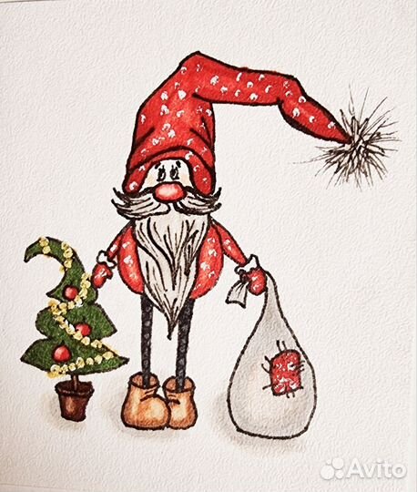 Открытка handmade, нарисую открытку