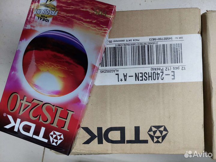 Видеокассеты VHS, vhs-c