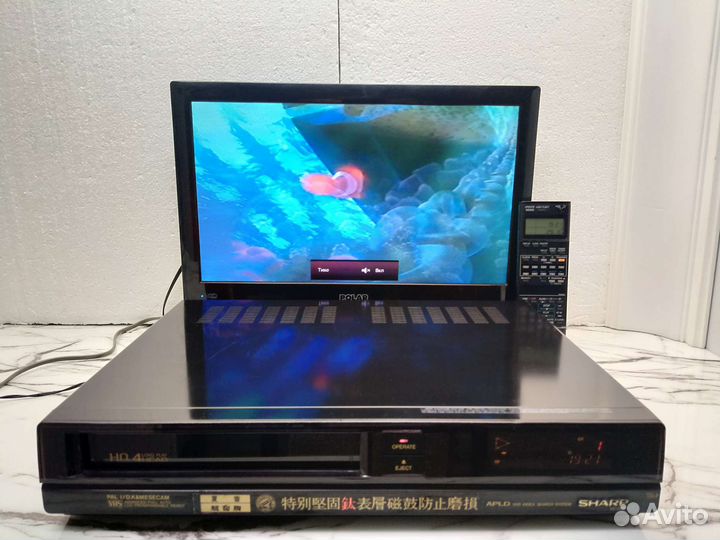 Видеомагнитофон Sharp VC-A507D Titanium Япония