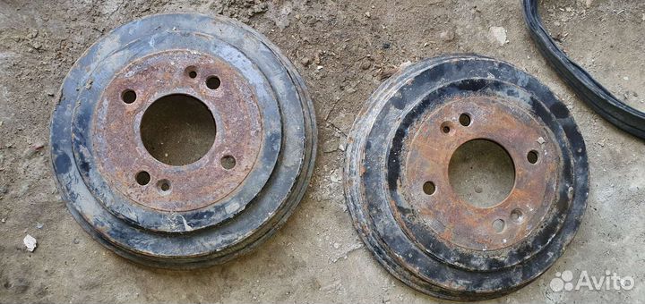 Киа Рио 2 тормозной барабан