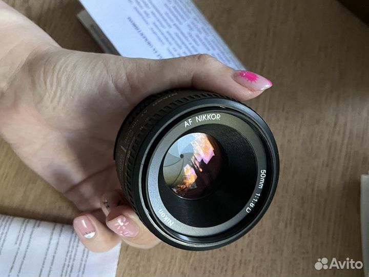 Объектив nikon 50mm f 1.8g af nikkor