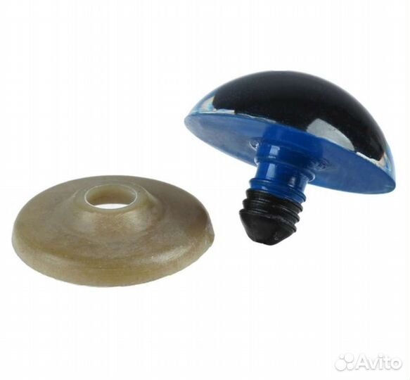 Глаза винтовые с заглушками