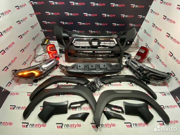 Рестайлинг в 20г Toyota Hilux Pick Up 15-19 S2168