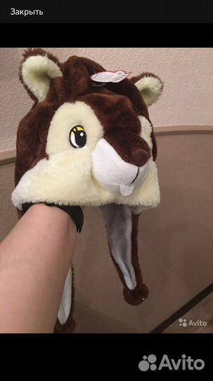 Шапка медаедь