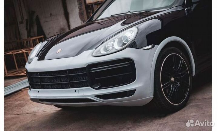 Бампер Porsche Cayenne 958.1 в стиле Cayenne 959 E