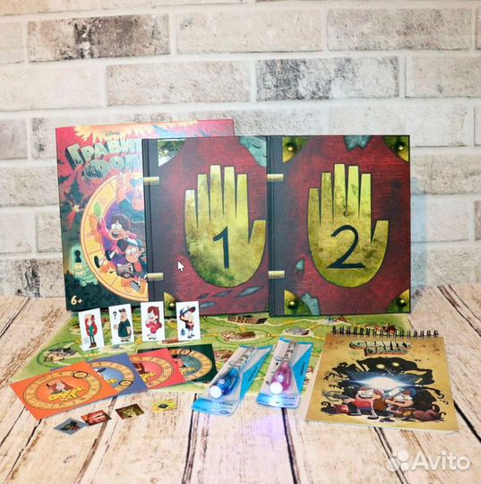 Дневники №1, №2 (А4 - 160 стр) Гравити Фолз