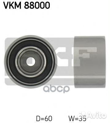 Ролик отклонит.зуб.ремня VKM88000 Skf
