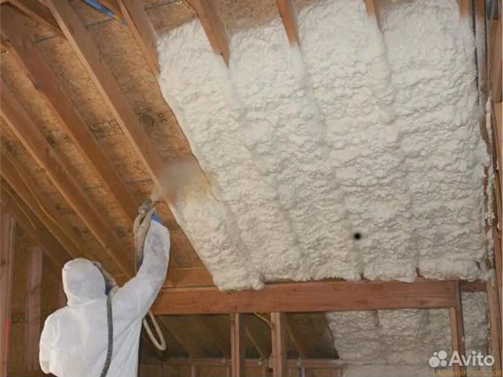 Утеплитель напыление пенополиуретан