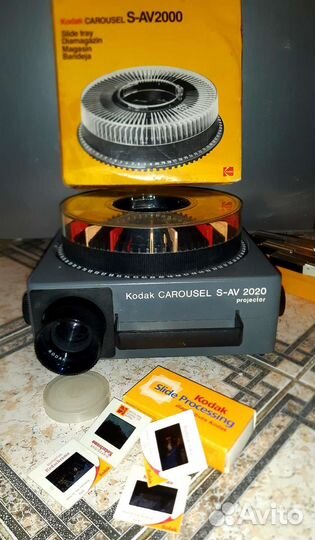 Kodak Carousel 2020 диапроектор слайдоскоп карусел