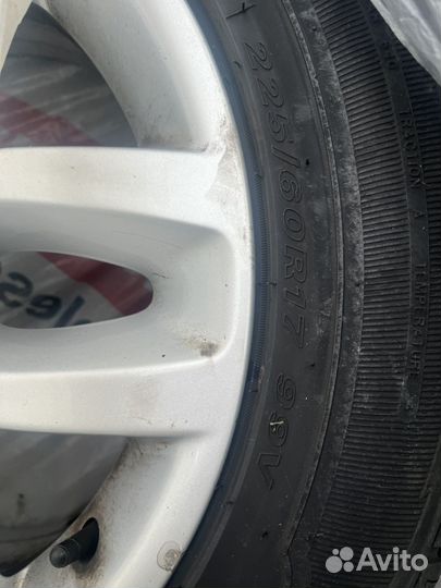 Колеса к вmw X3, летняя резина 225/60R17