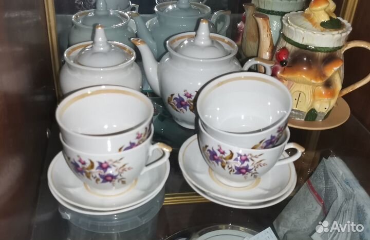 Чайный сервиз СССР 2 шт