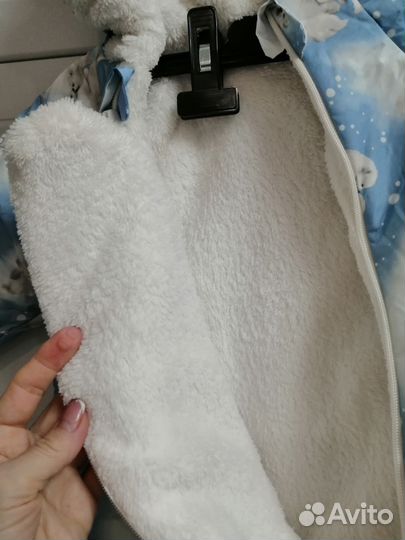 Комбинезон демисезонный р 62-68