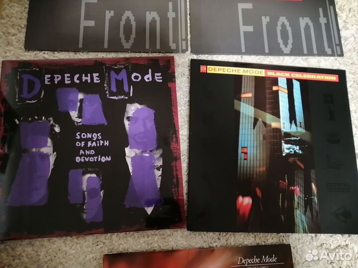 Depeche mode, Front 242, синти поп, LP