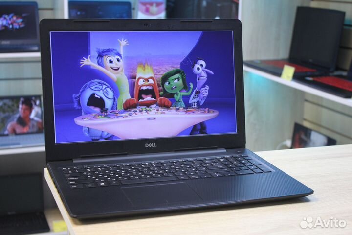 Мощный ноутбук dell/Full нd/i3-7020U/8gb ram/SSD