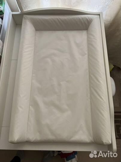 Пеленальный матрас подстилка IKEA vadra с чехлом