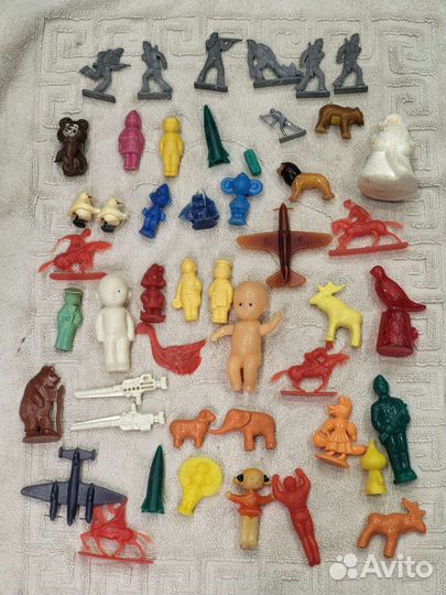 Игрушки СССР солдатики