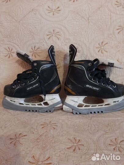 Хоккейные коньки bauer 38.5 размер