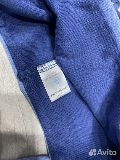 Шапка осенняя однослойная на завязках. 48-50 р