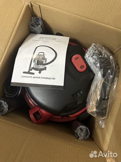 Пылесос строительный новый
