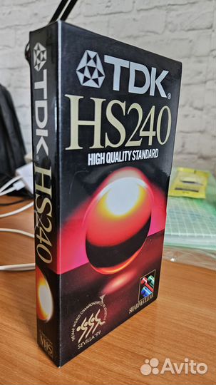 Видеокассета VHS TDK новая запечатанная