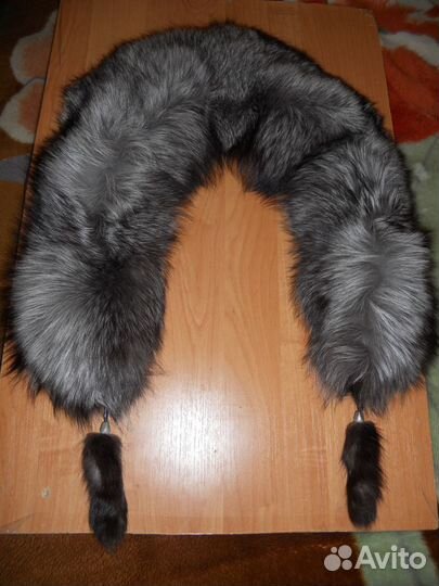 Воротник из чернобурки