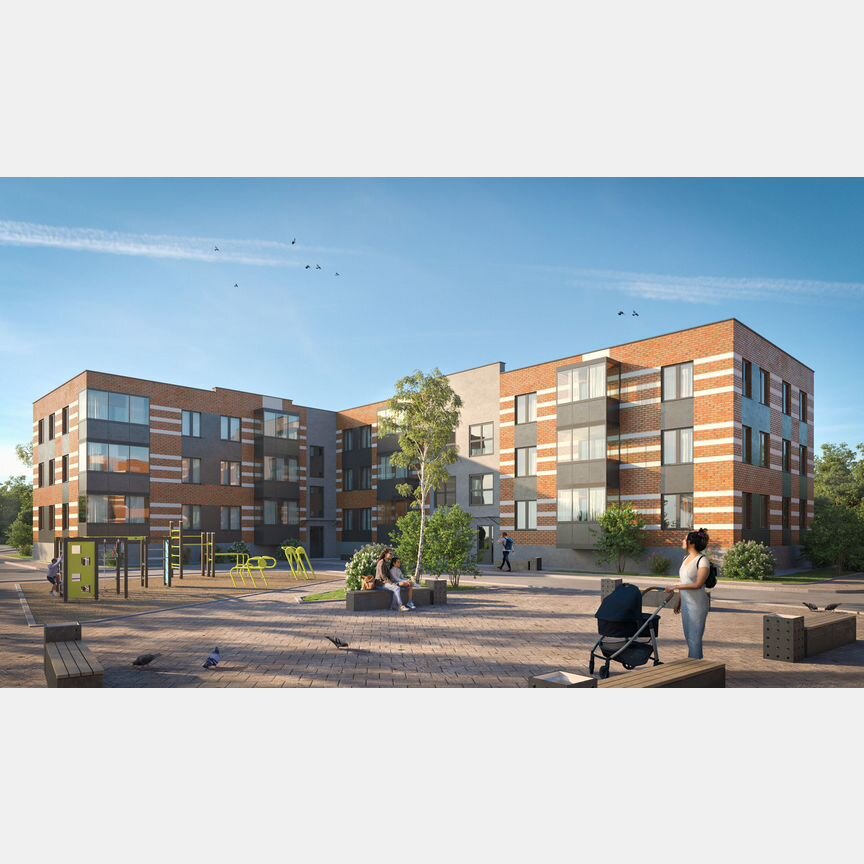 2-к. квартира, 56,2 м², 3/3 эт.