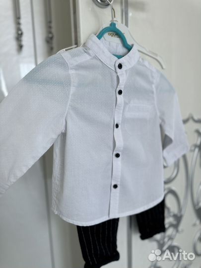 Нарядный детский костюм kiabi 6-9м на мальчика