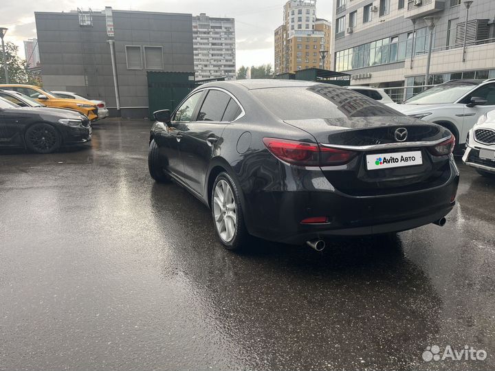 Mazda 6 2.5 AT, 2015, 187 000 км