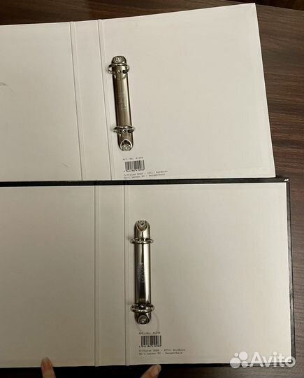 Папка А5 на кольцах, тетрадь для сменных блоков