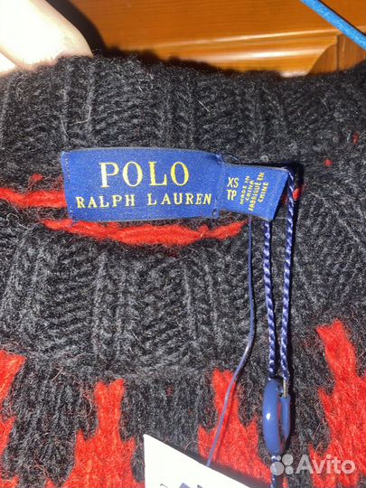 Polo ralph lauren свитер оригинал