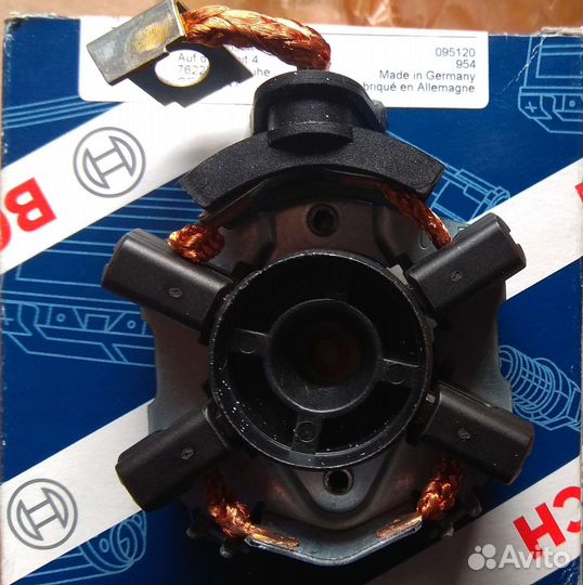 Щетки стартера w124, w202, w210, BMW Bosch Germany
